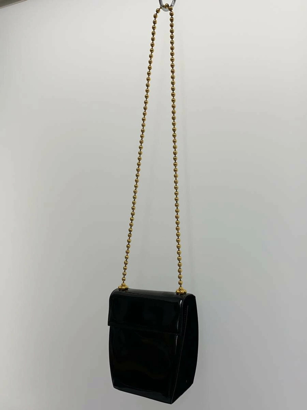 Salvatore Ferragamo Shoulder Bag Enamel Black - Picture 2 of 6